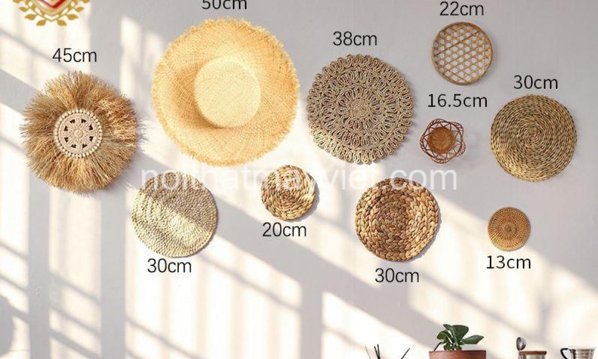 Đồ Trang Trí Mây Tre Tường MTT0019